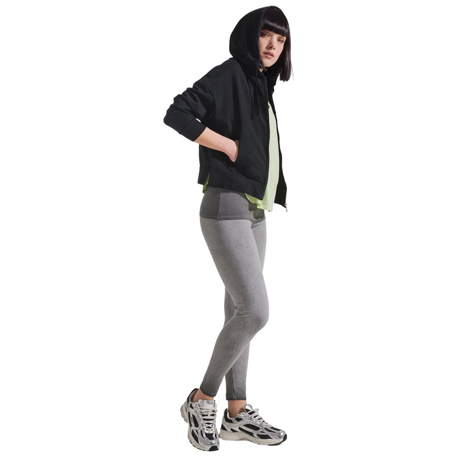 Leggings a vita alta effetto sfumato nero da donna Deha | D4203557030
